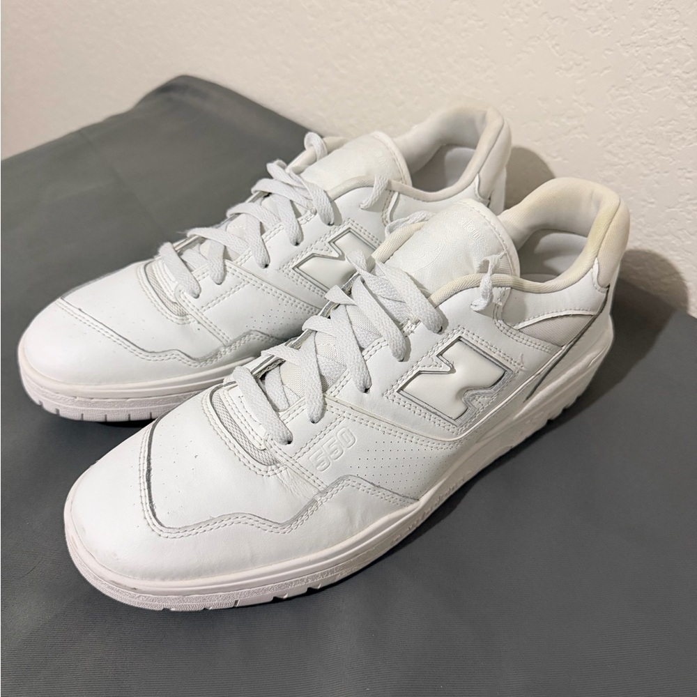 New Balance 550 Triple White Men’s Size 14